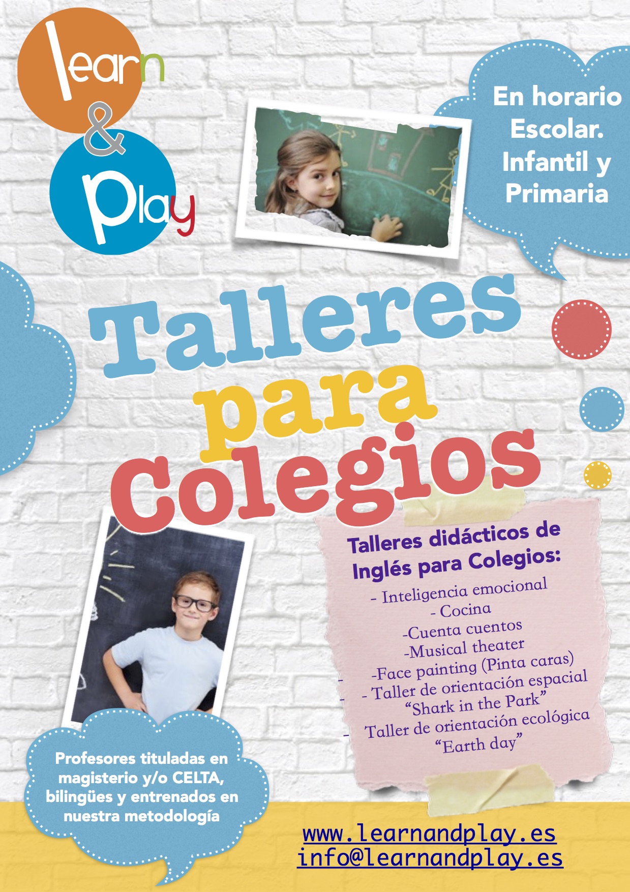 Talleres colegios